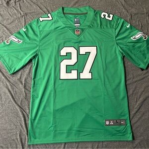 Philadelphia Eagles Quinyon Mitchell Kelly Green Jersey Size Large